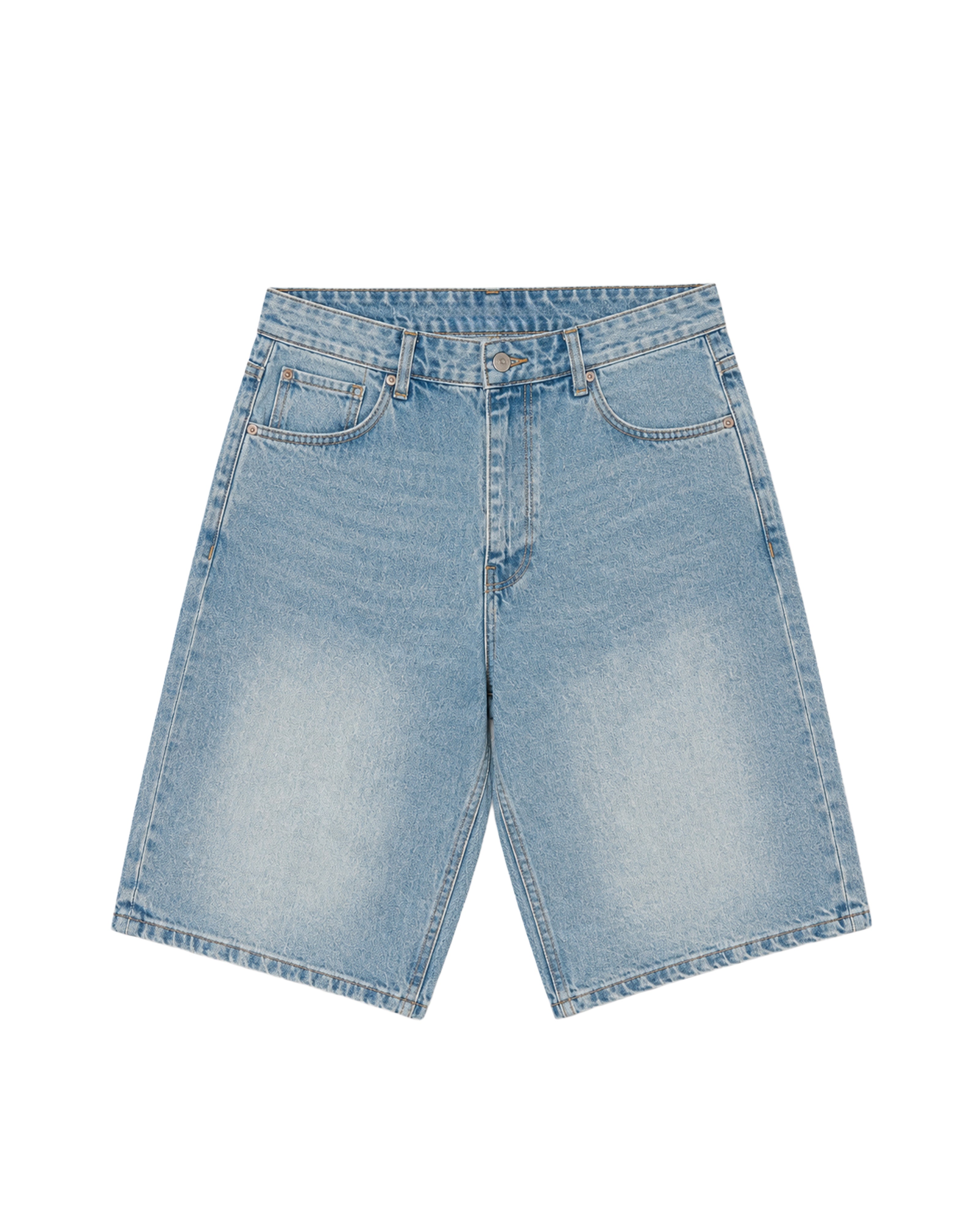 Prohibited: Off Shore Jorts Light Blue
