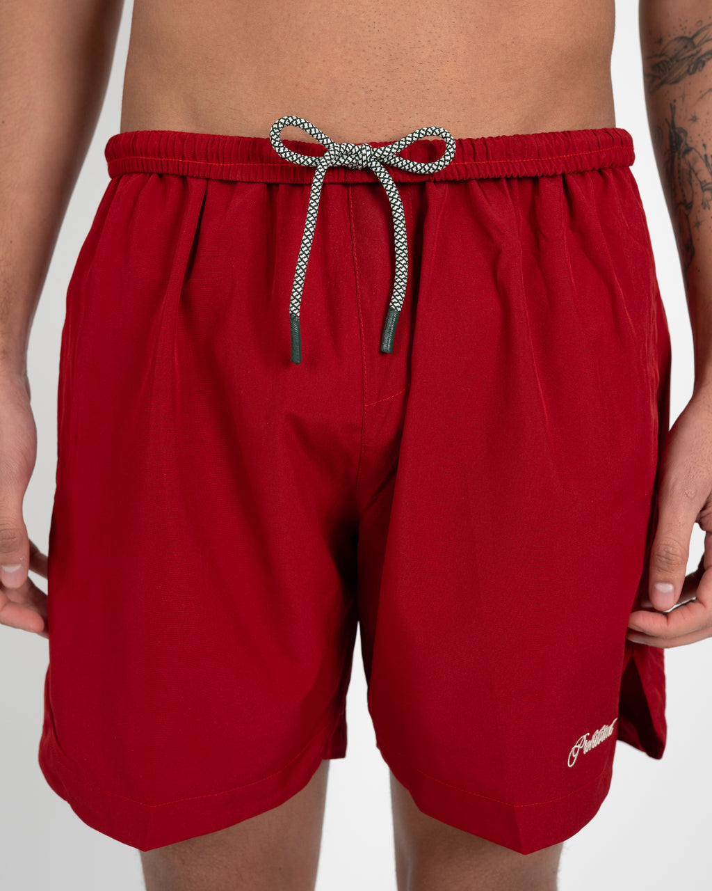 Prohibited: Poolside Swimshort Red