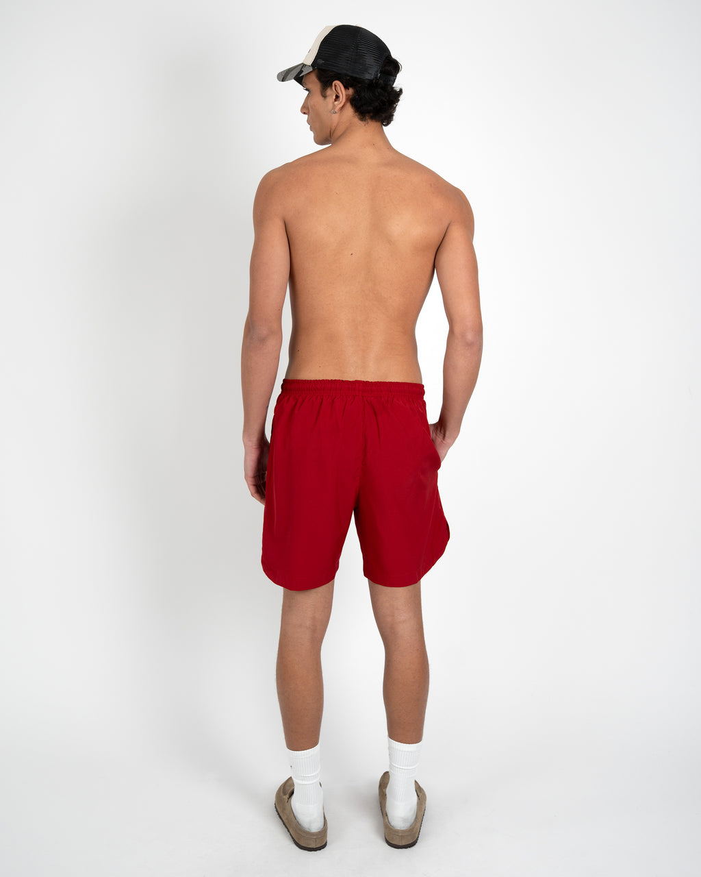 Prohibited: Poolside Swimshort Red