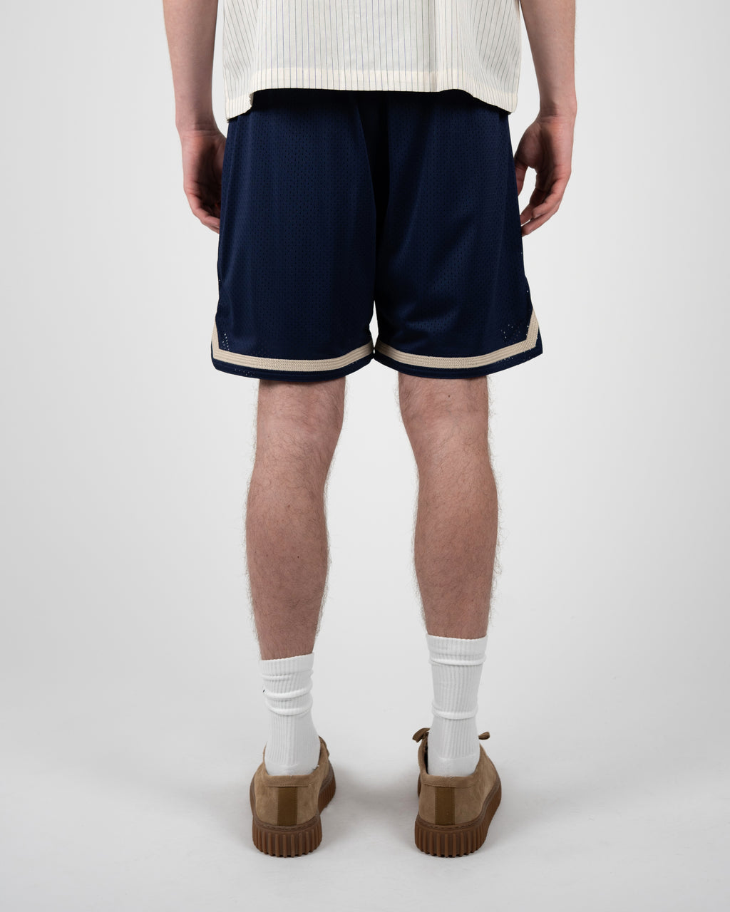 Prohibited: Mesh Basketball Shorts Navy
