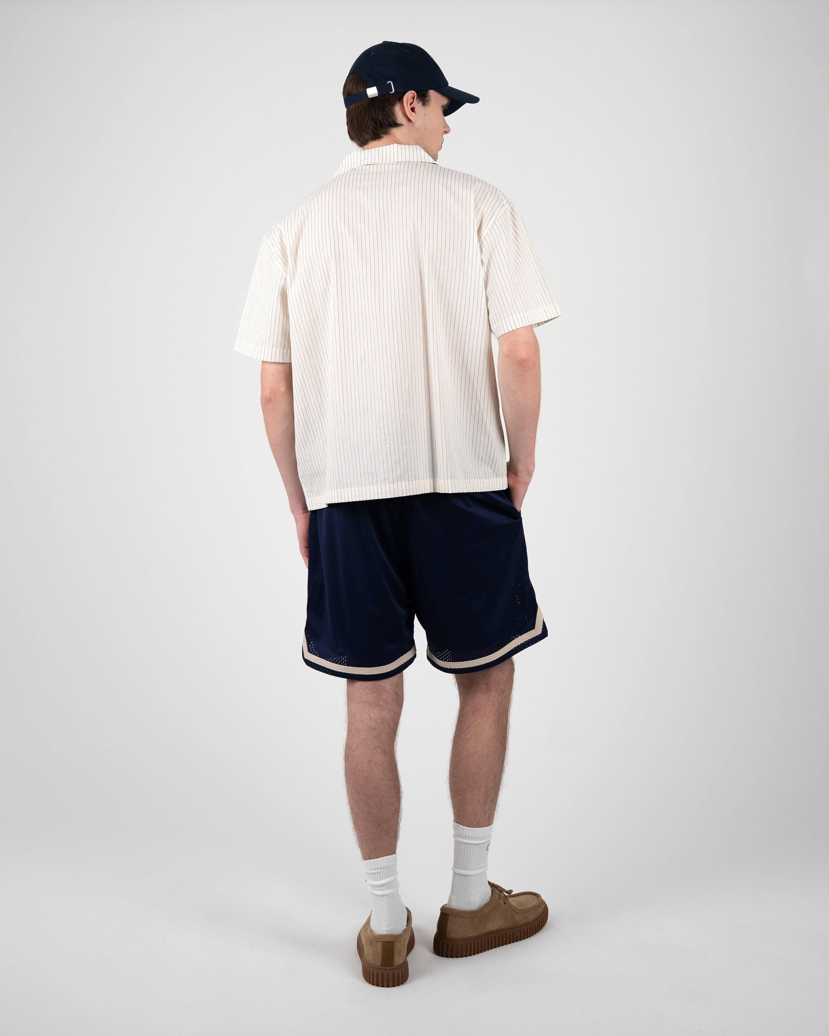 Prohibited: Mesh Basketball Shorts Navy