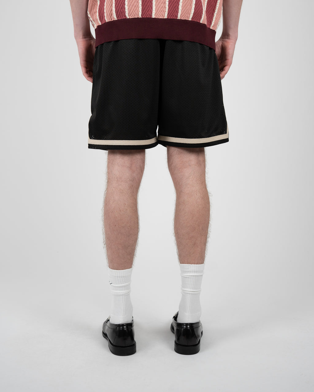 Prohibited: Mesh Basketball Shorts Black