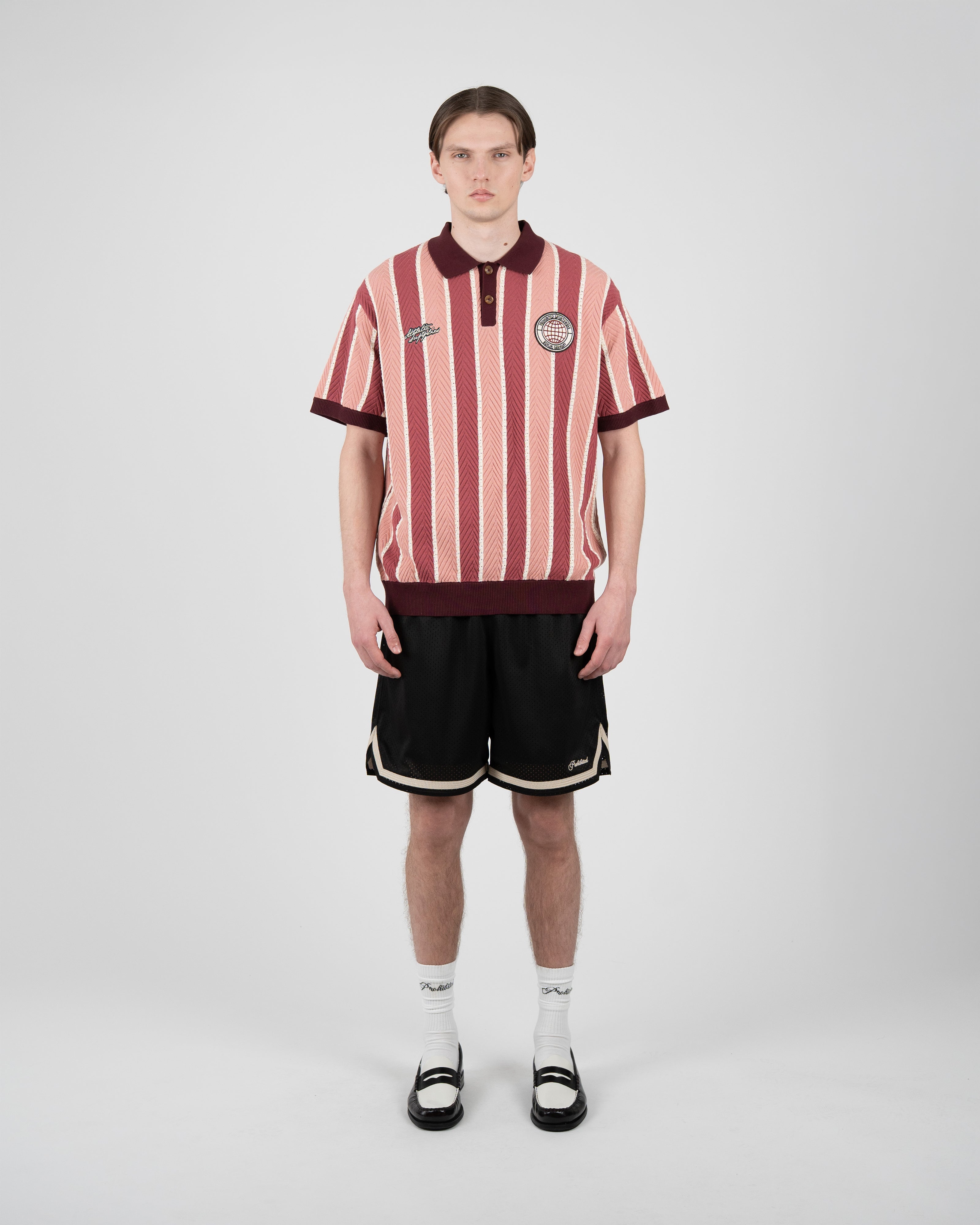 Prohibited: Mesh Basketball Shorts Black