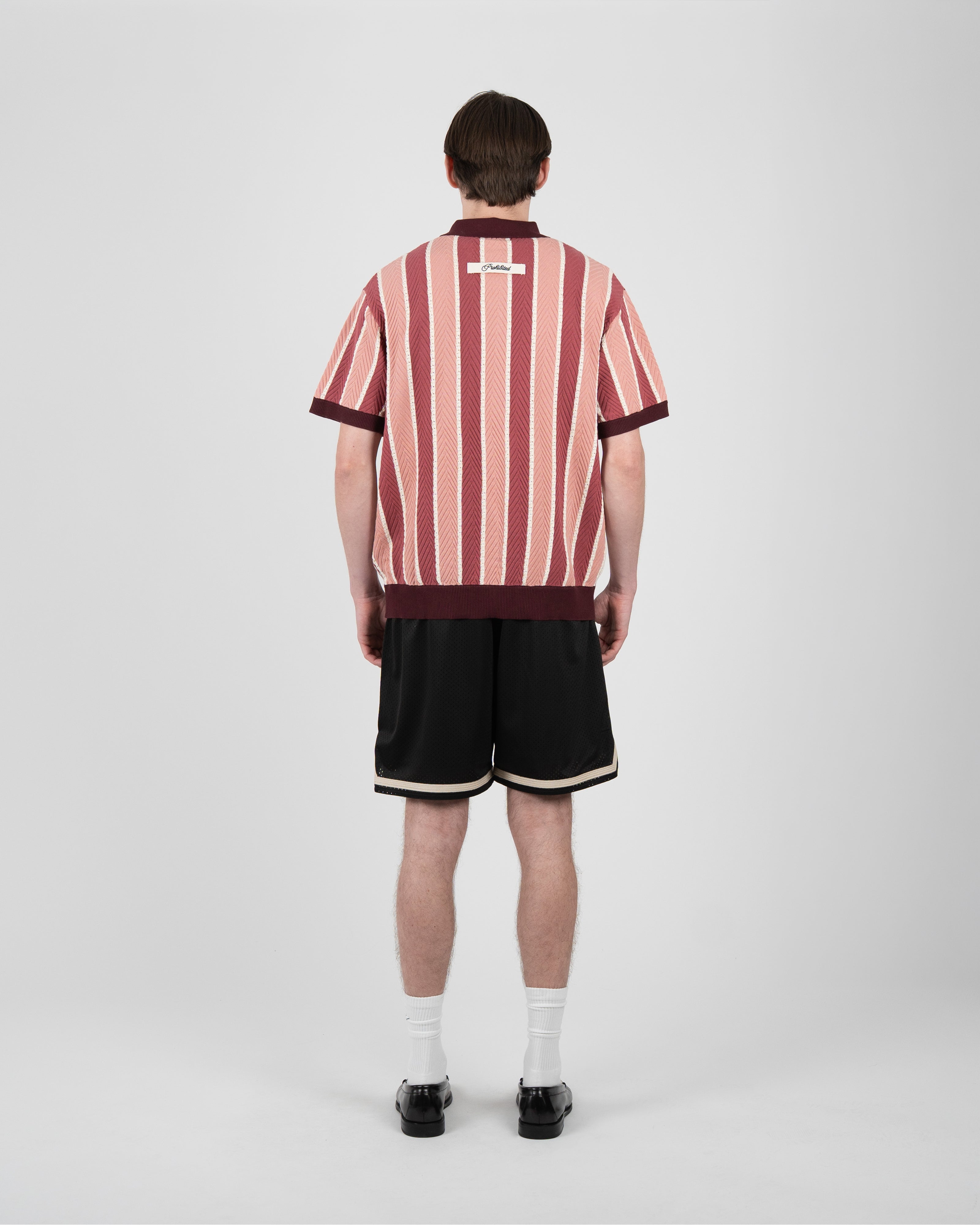 Prohibited: Mesh Basketball Shorts Black