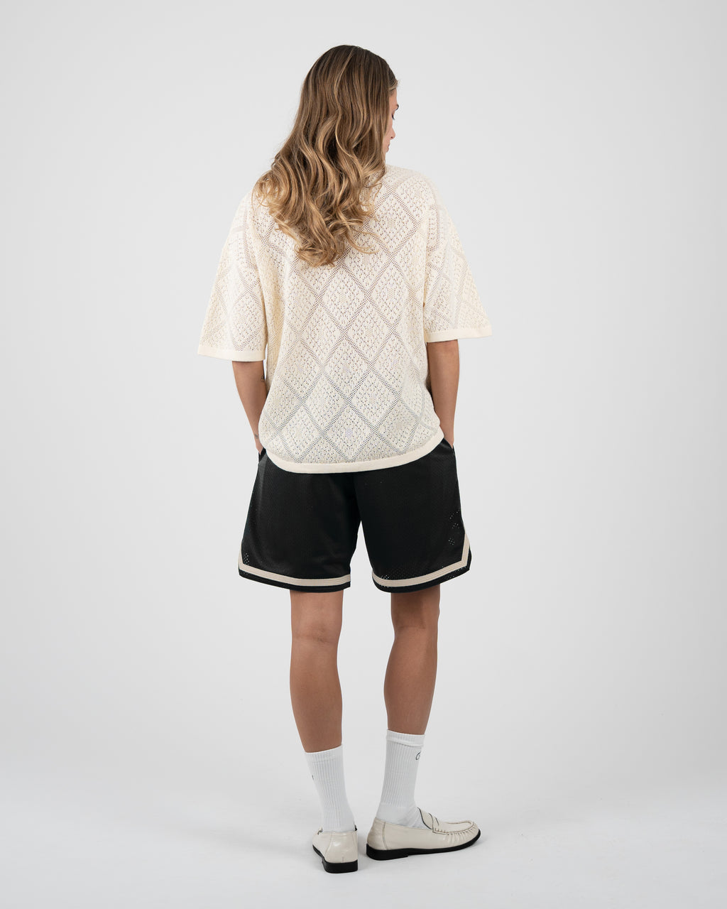 Prohibited: Mesh Basketball Shorts Black