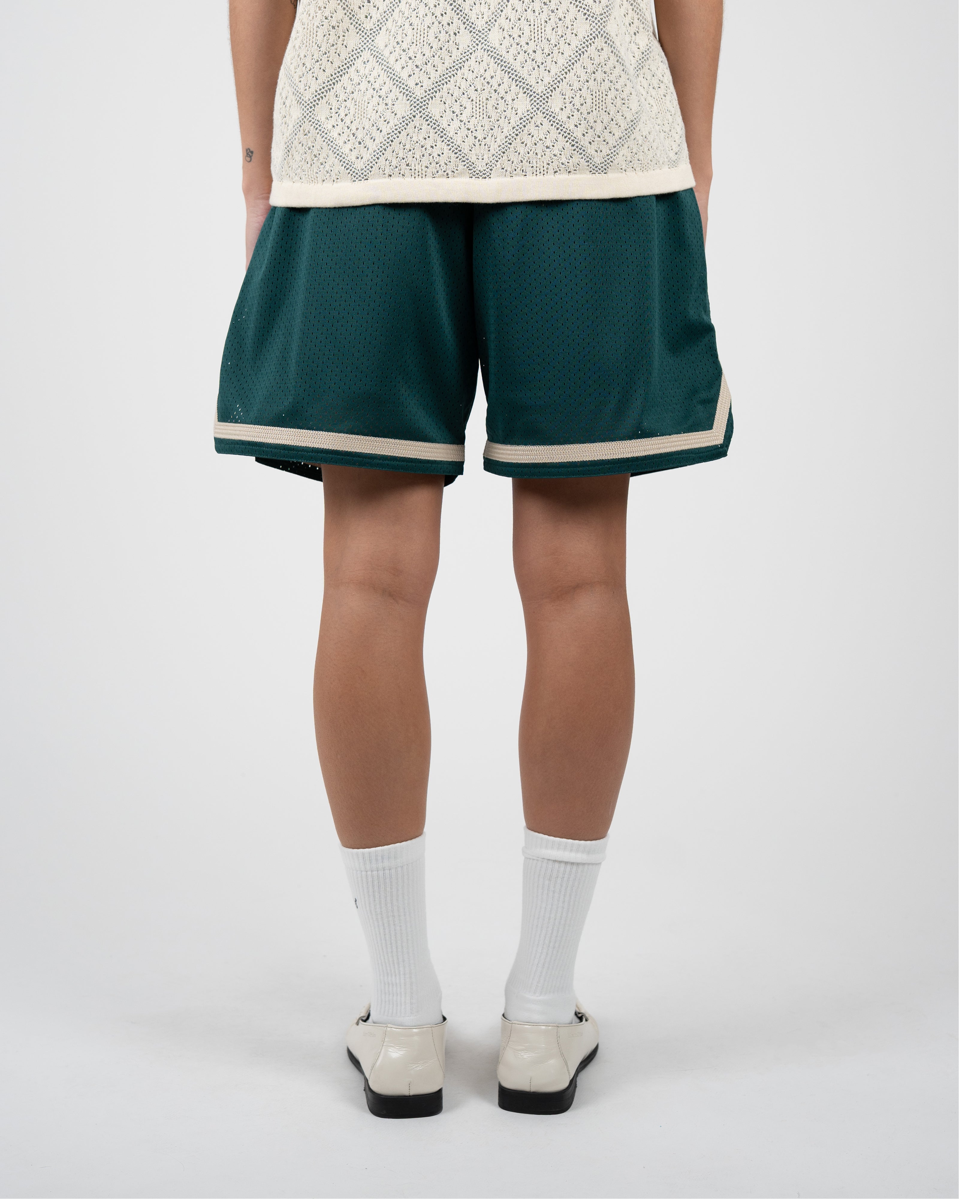 Prohibited: Mesh Basketball Shorts Green