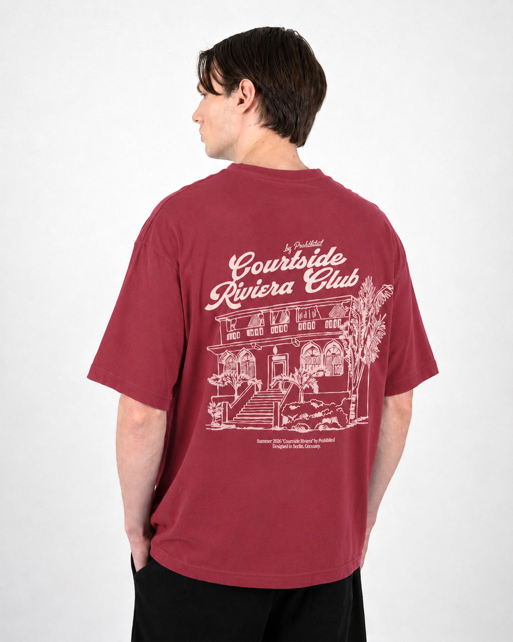 Prohibited: Riviera Club Tee Red