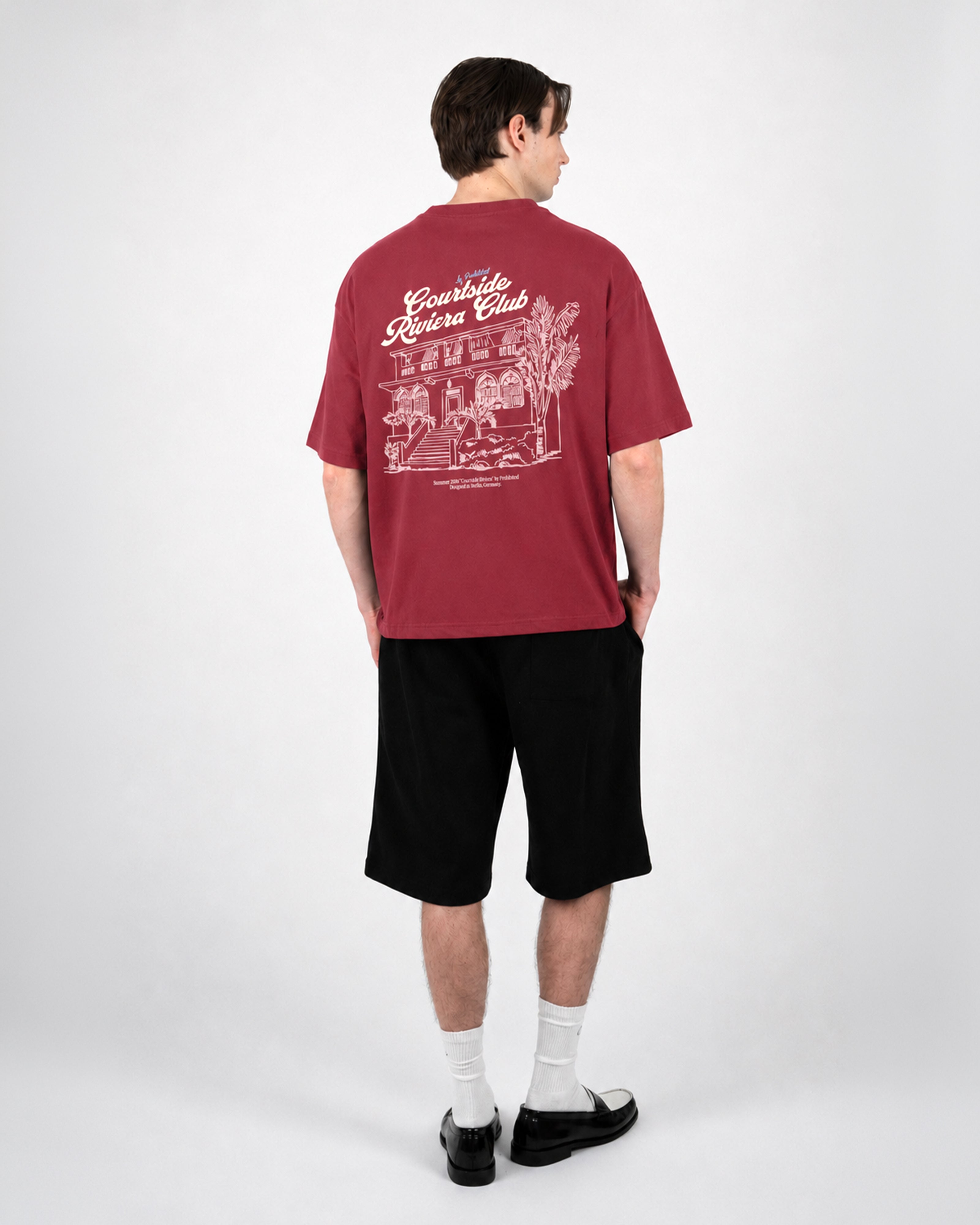 Prohibited: Riviera Club Tee Red