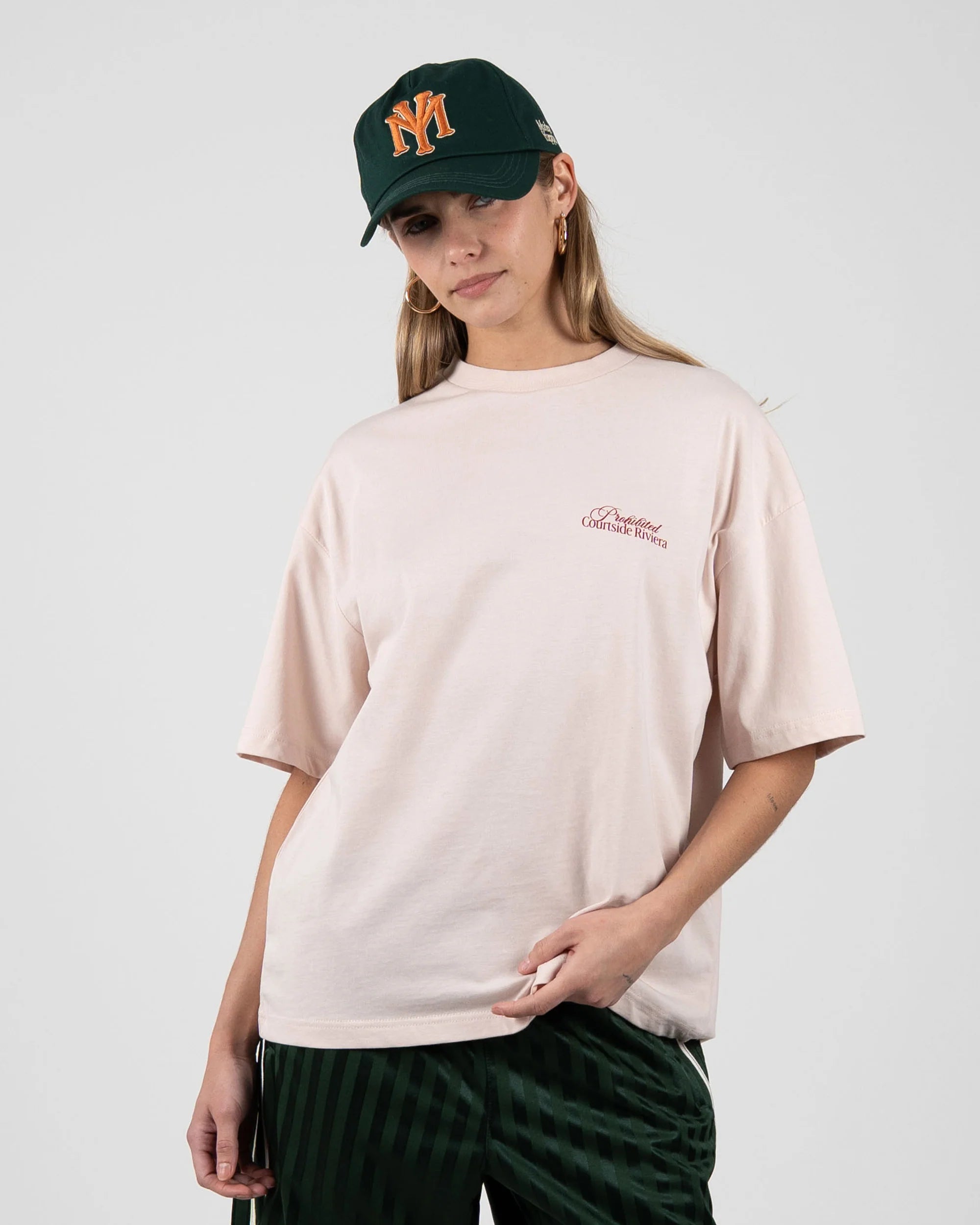 Prohibited: Courtside Riviera Tee Rose