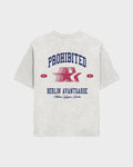 Prohibited: Avantgarde Tee - Grey Melange