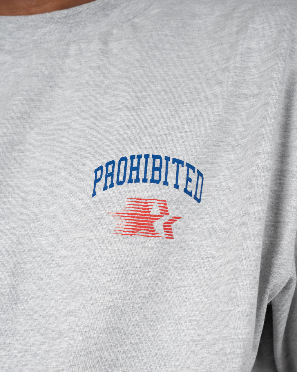 Prohibited: Avantgarde Tee - Grey Melange