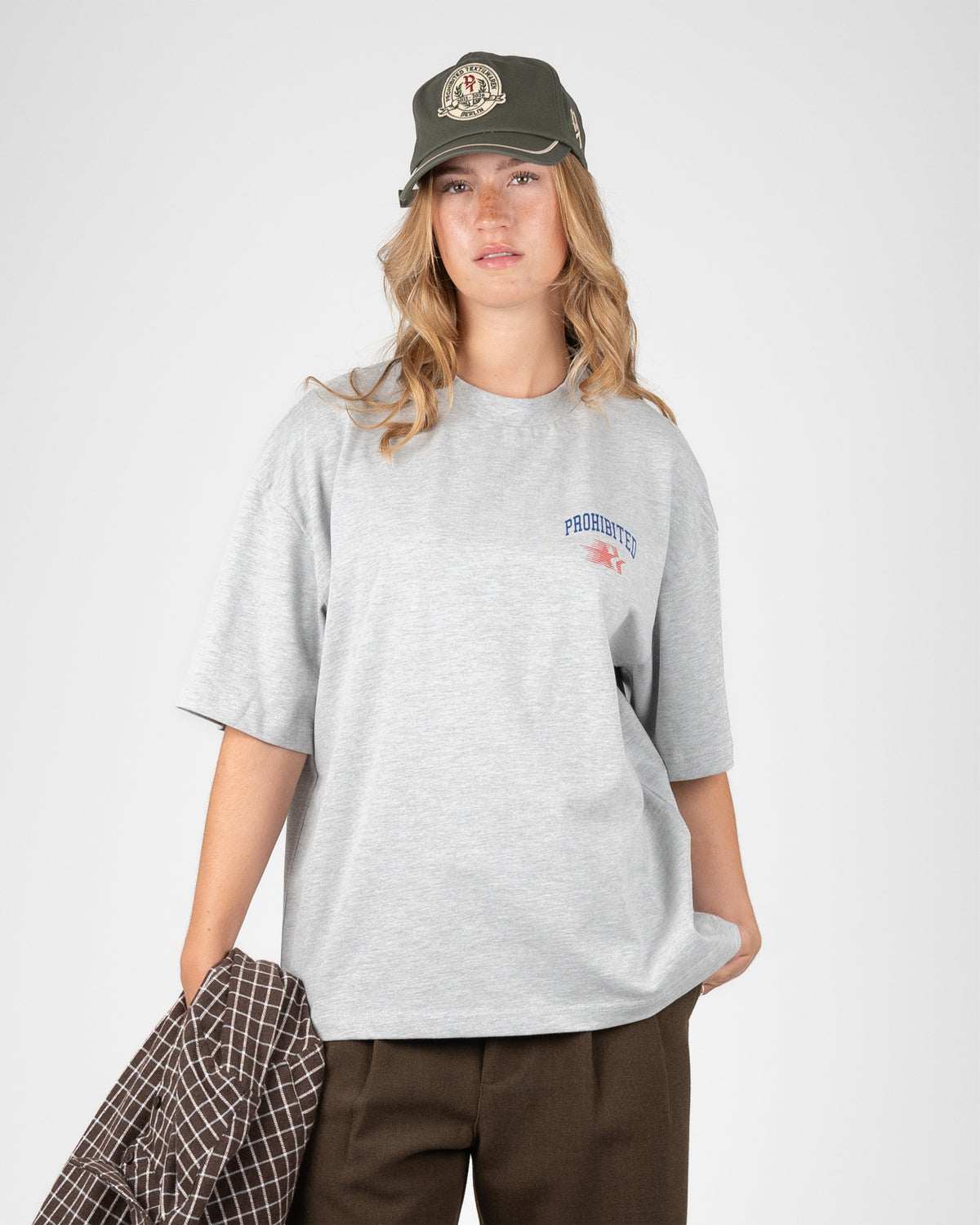 Prohibited: Avantgarde Tee - Grey Melange
