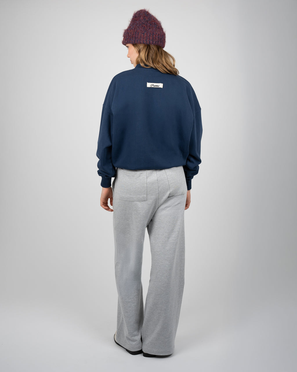 Prohibited: Campus Loose Jogger - Grey Melange