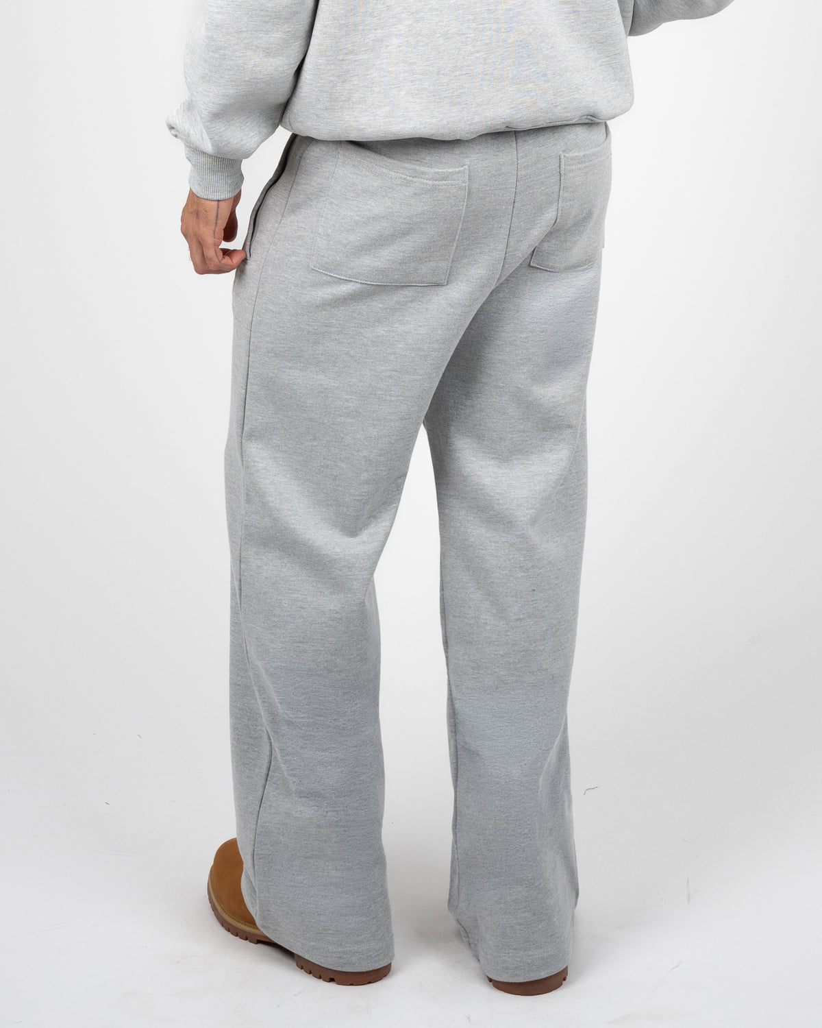 Prohibited: Campus Loose Jogger - Grey Melange