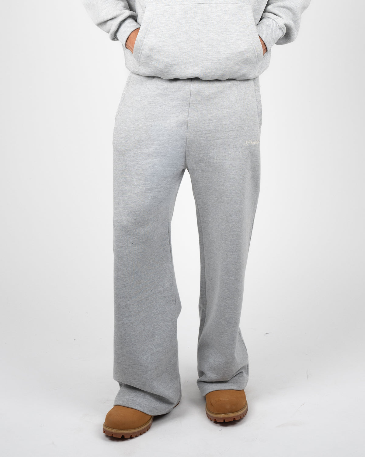 Prohibited: Campus Loose Jogger - Grey Melange