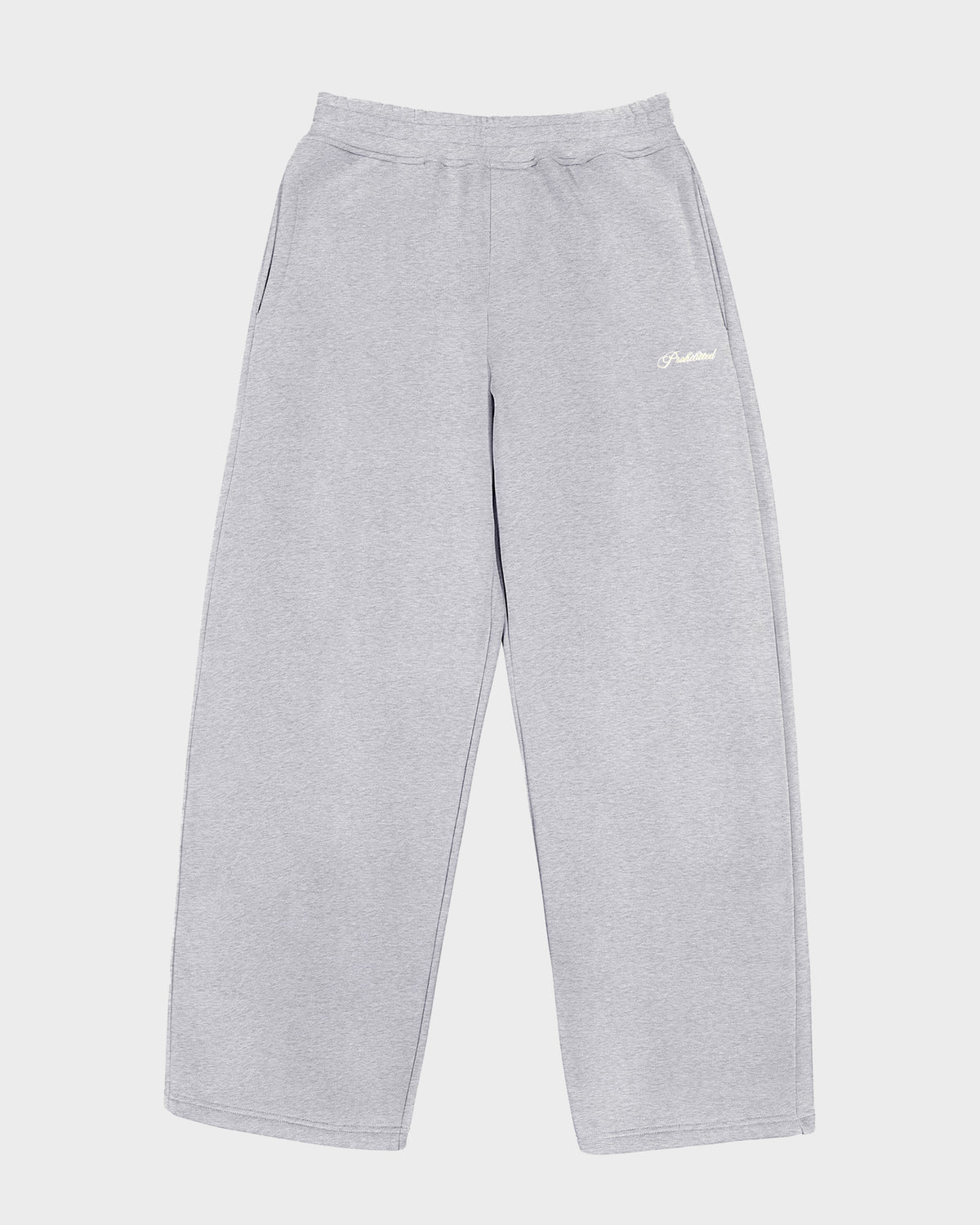 Prohibited: Campus Loose Jogger - Grey Melange