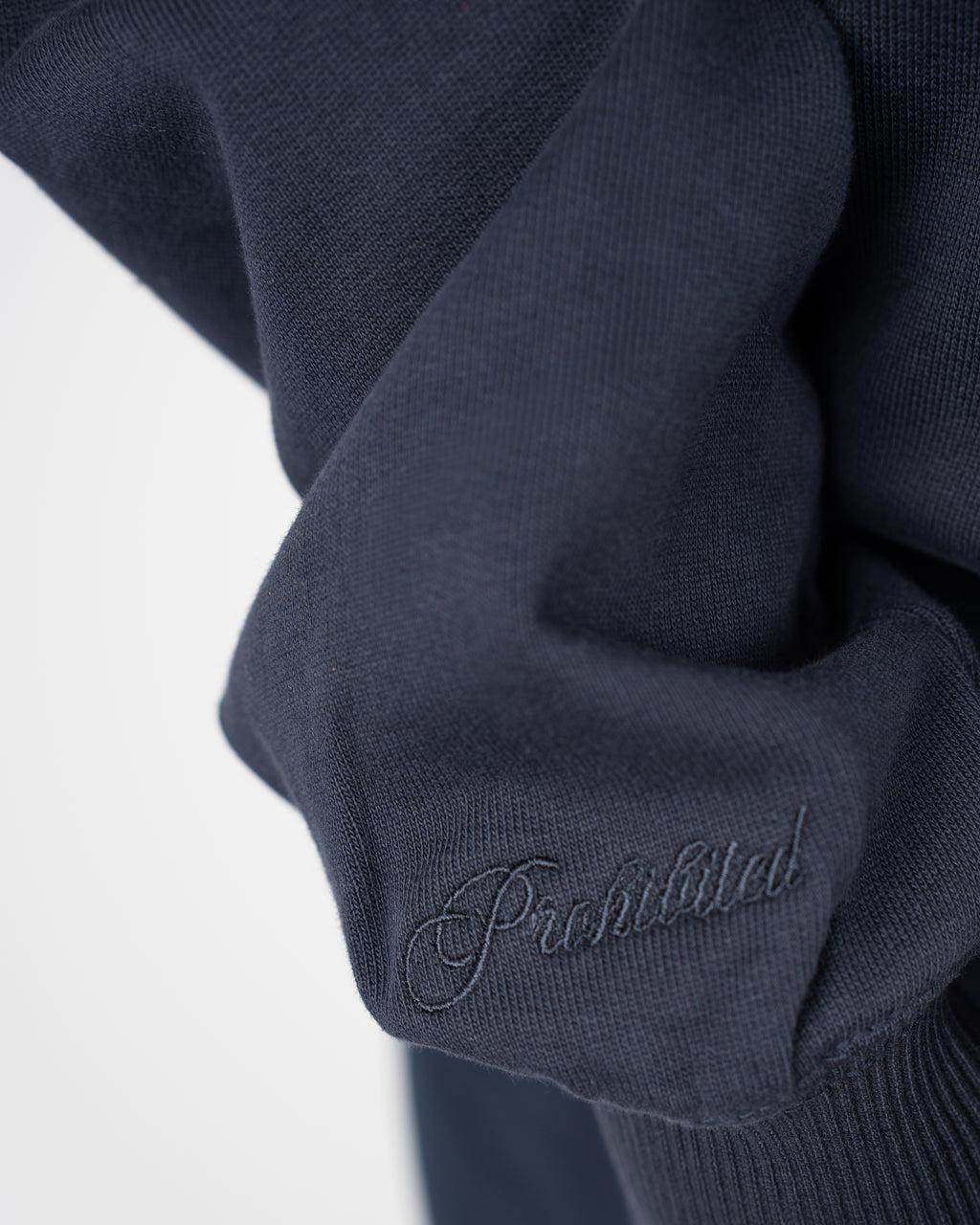 Prohibited: College Days Zip-Hoodie - Deep Blue