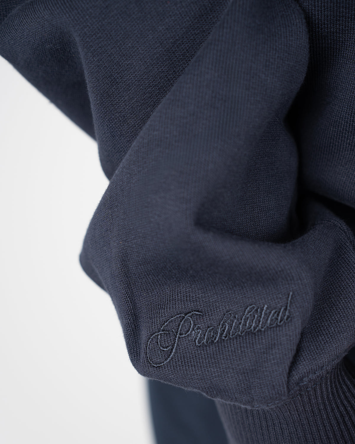 Prohibited: College Days Zip-Hoodie - Deep Blue