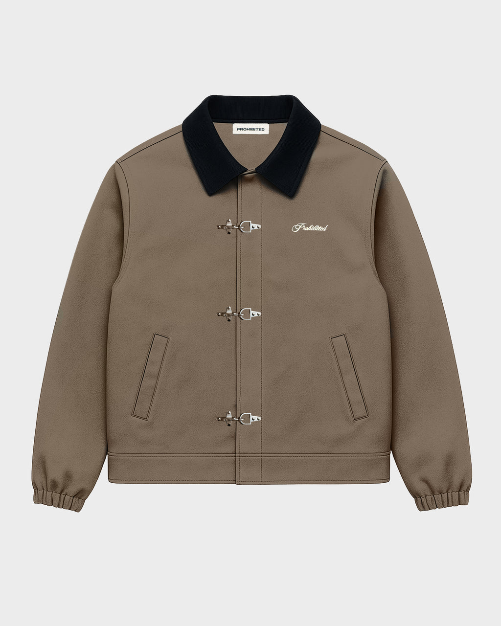Prohibited: Back in The Days Jacket - Ash Green
