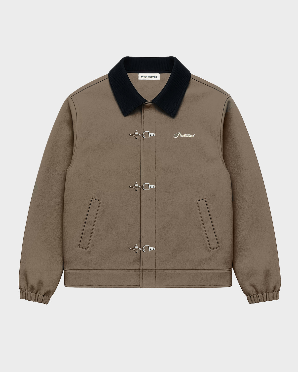 Prohibited: Back in The Days Jacket - Ash Green