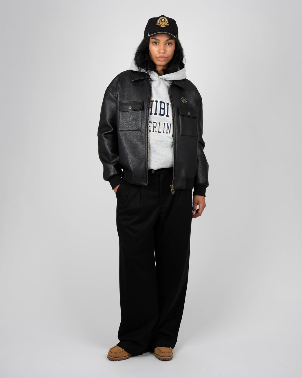 Prohibited: Retro Field Jacket - Black