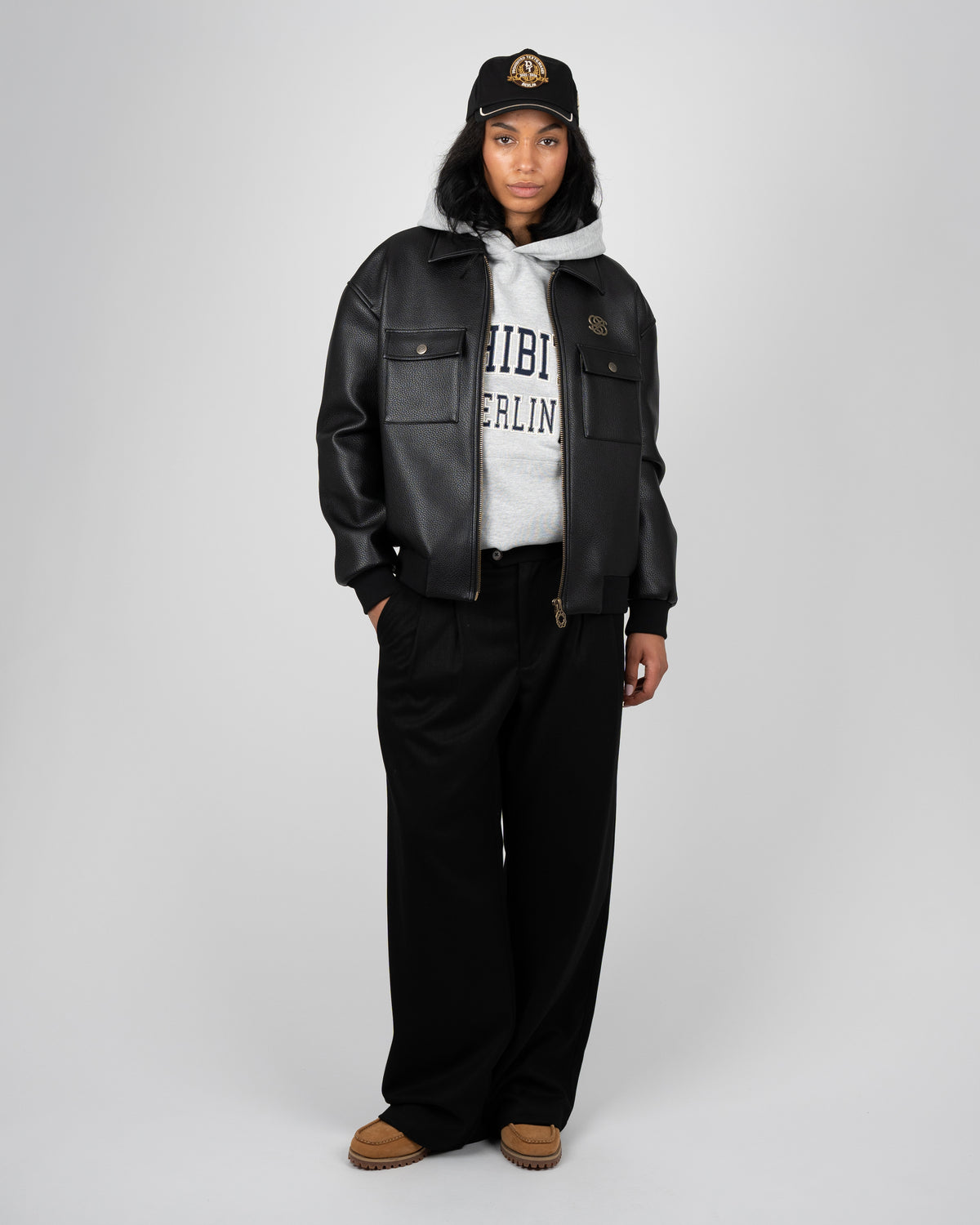 Prohibited: Retro Field Jacket - Black