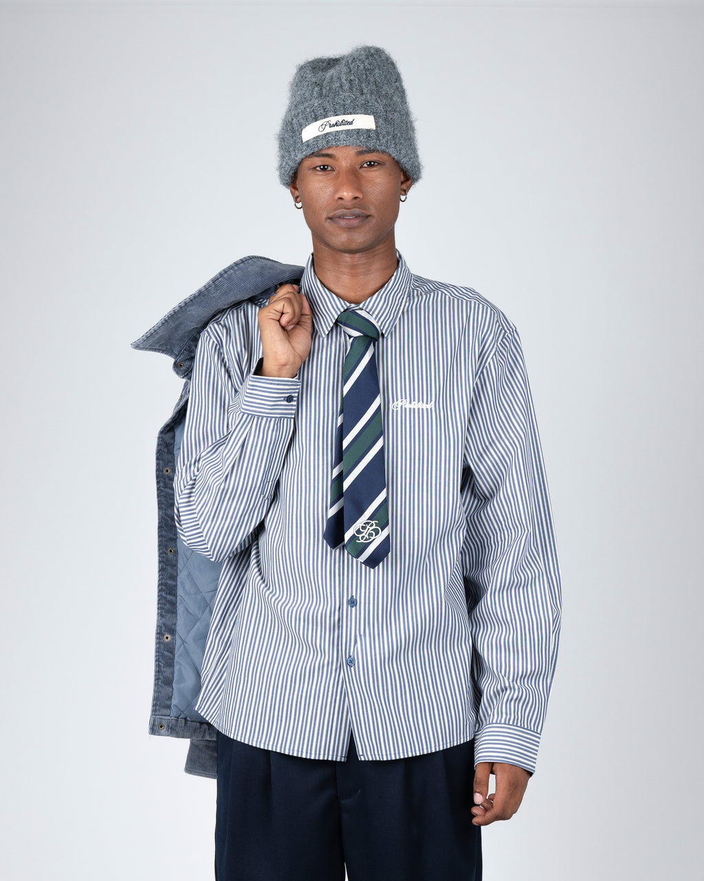 Prohibited: Rewind Dress Shirt - Corn Blue