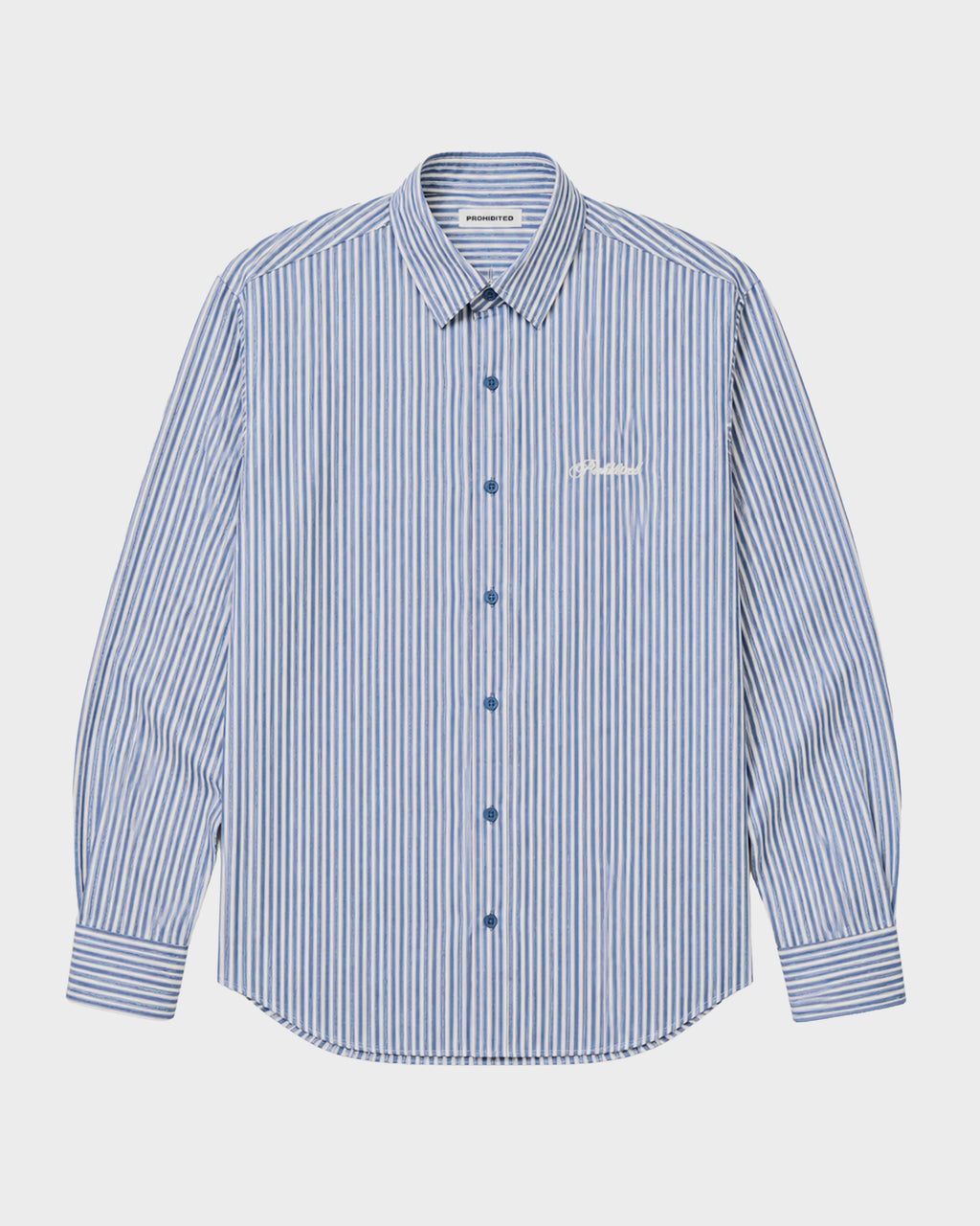 Prohibited: Rewind Dress Shirt - Corn Blue
