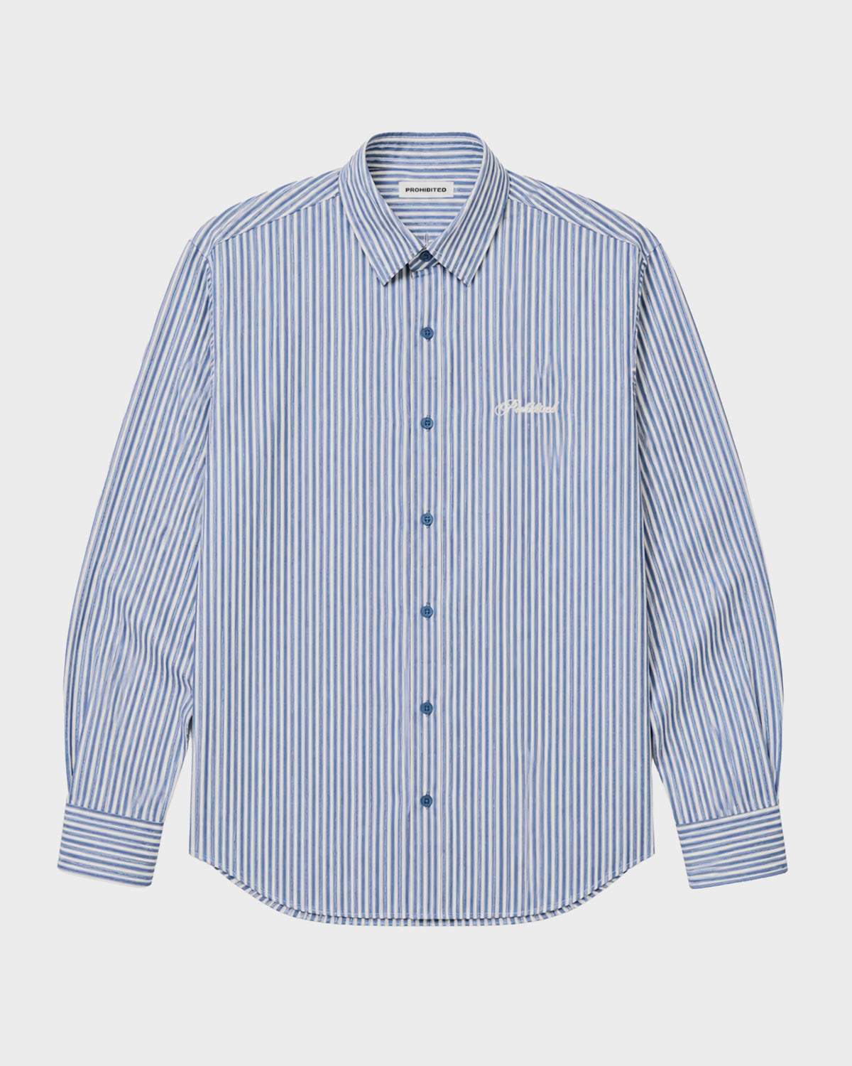 Prohibited: Rewind Dress Shirt - Corn Blue