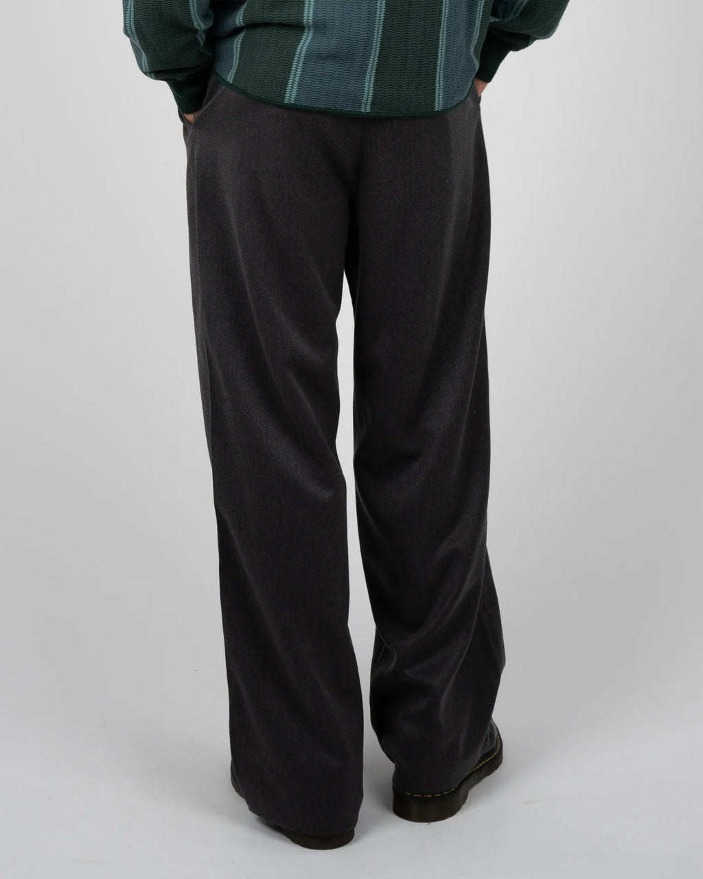 Prohibited: Heritage Pleated Pants - Dark Grey