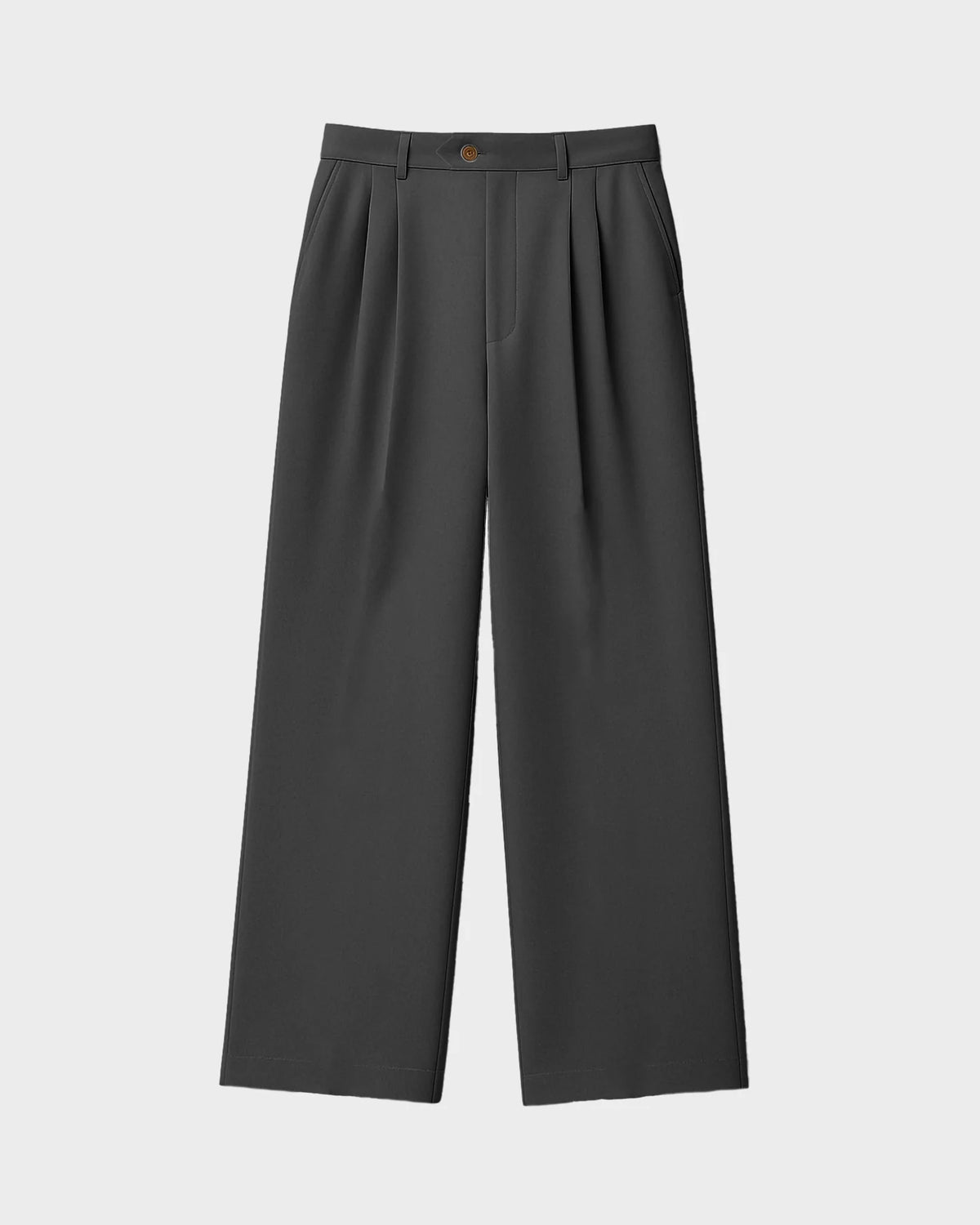 Prohibited: Heritage Pleated Pants - Dark Grey