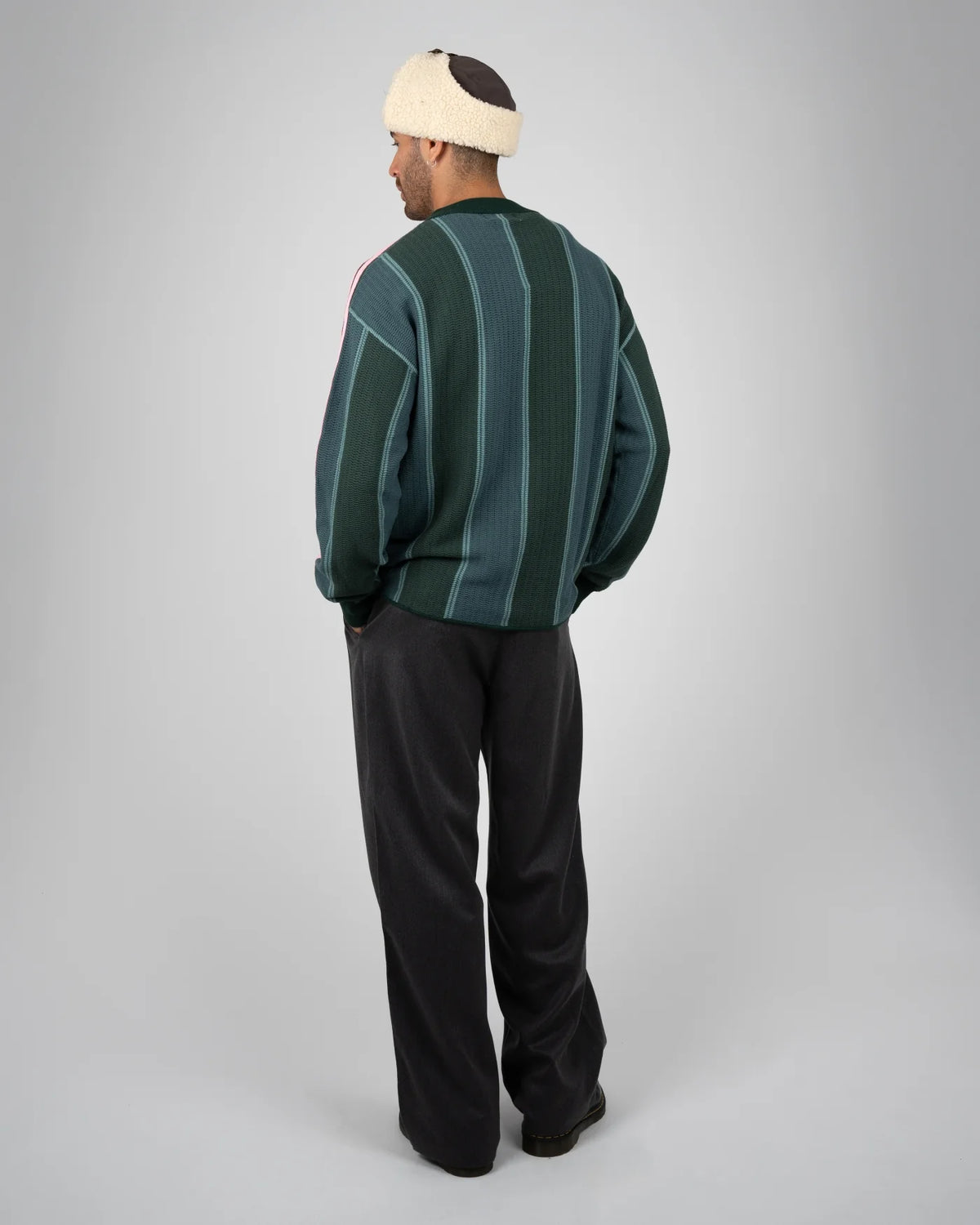 Prohibited: Heritage Pleated Pants - Dark Grey
