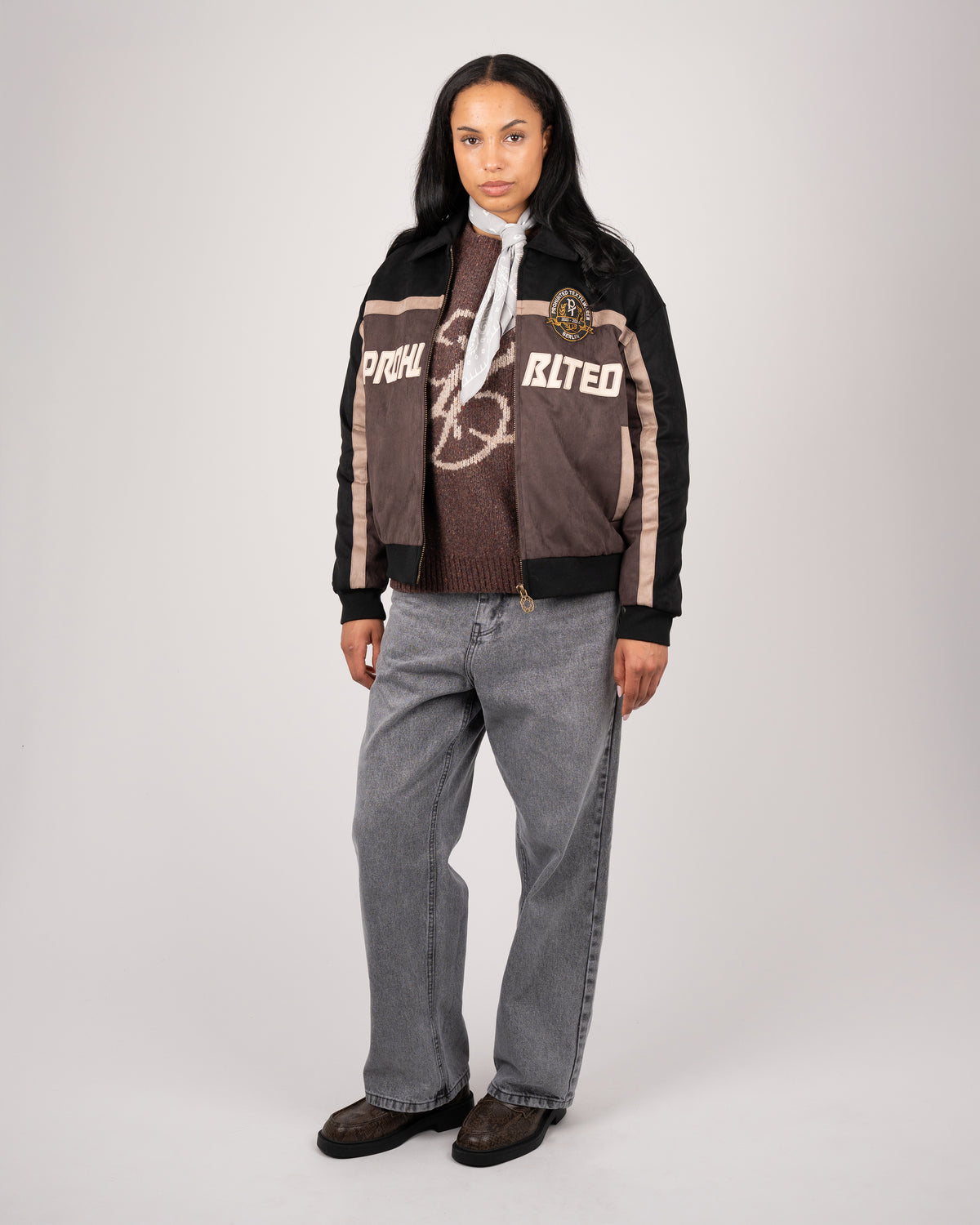 Prohibited: Old Era Suede Jacket - Brown