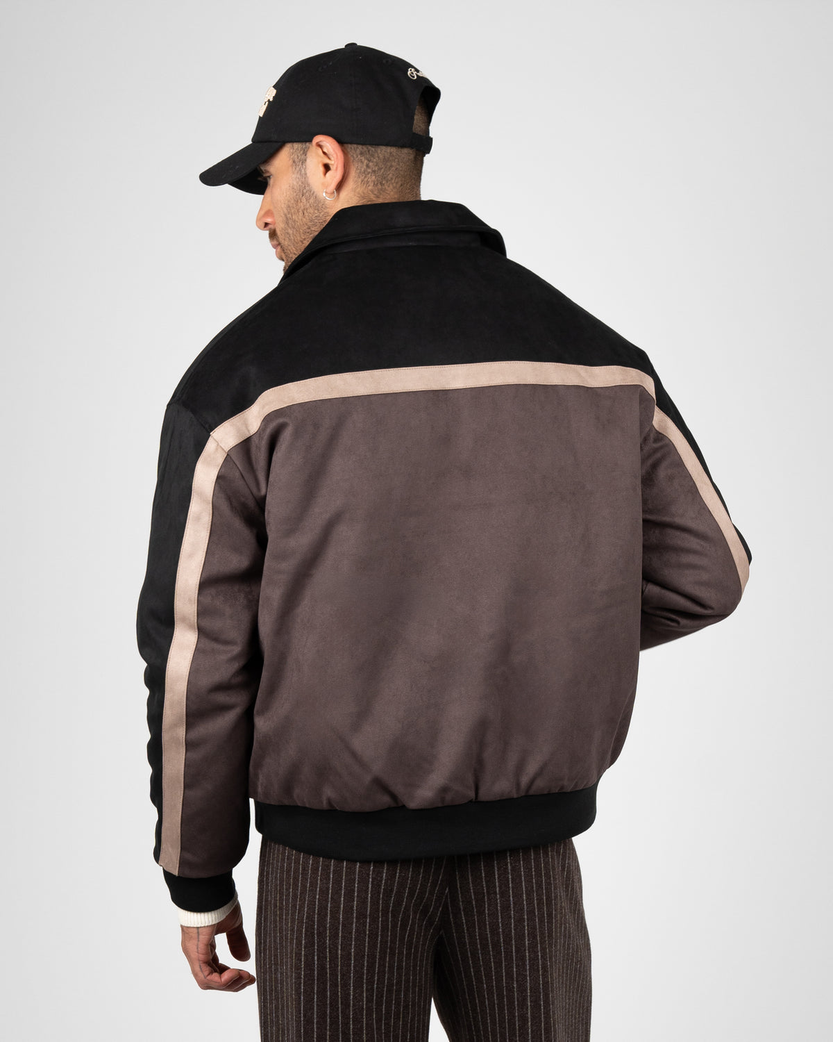 Prohibited: Old Era Suede Jacket - Brown