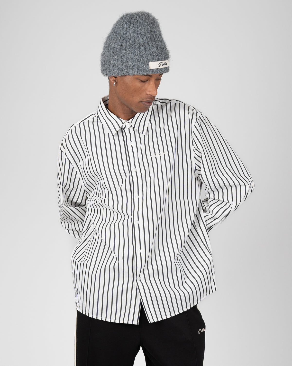 Prohibited: Reverse Dress Shirt - White