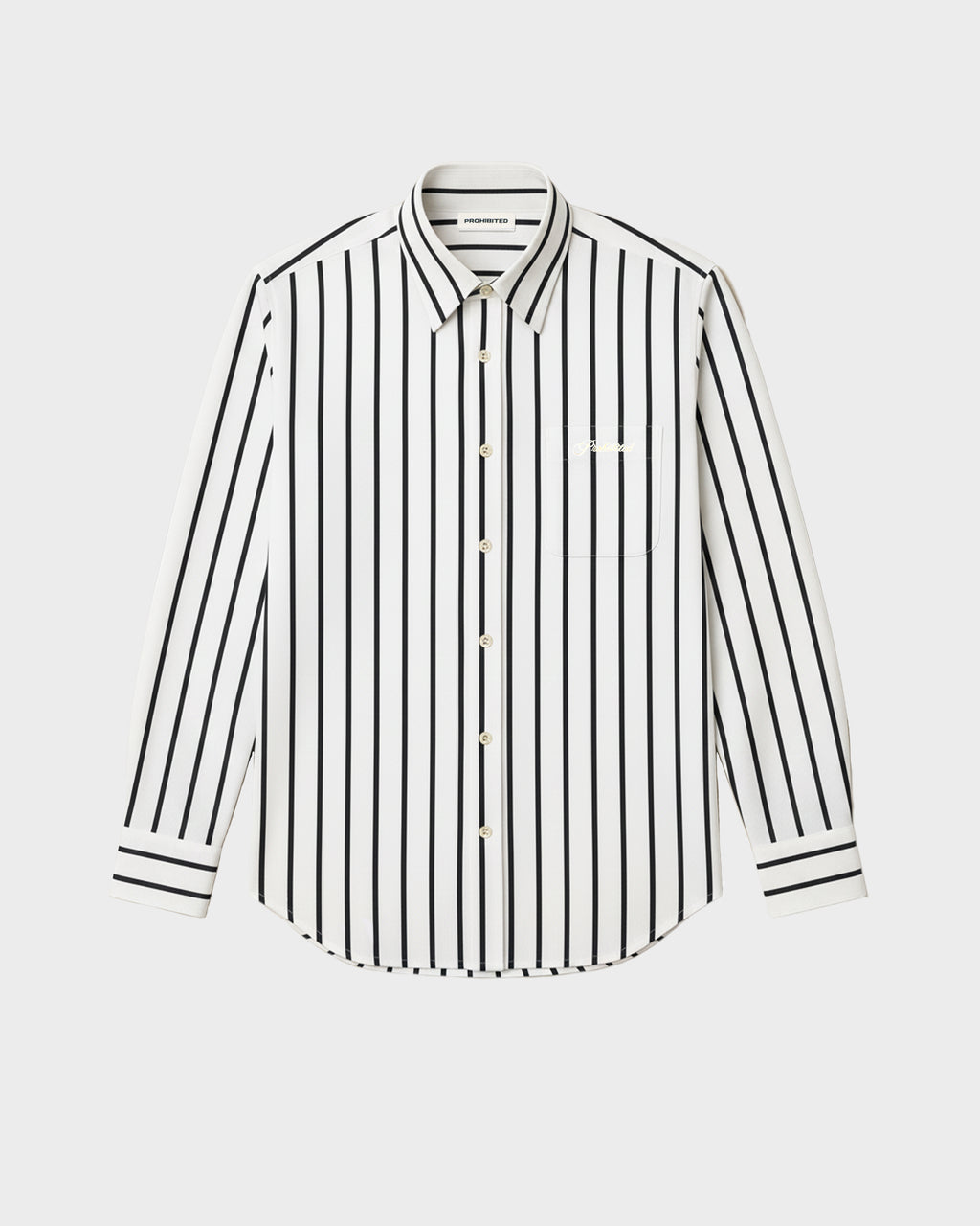 Prohibited: Reverse Dress Shirt - White
