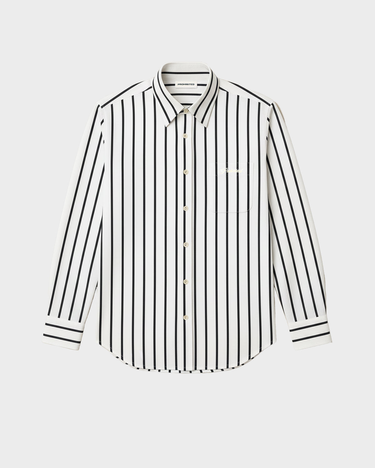Prohibited: Reverse Dress Shirt - White