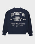 Prohibited: Avantgard Knit Sweater - Navy