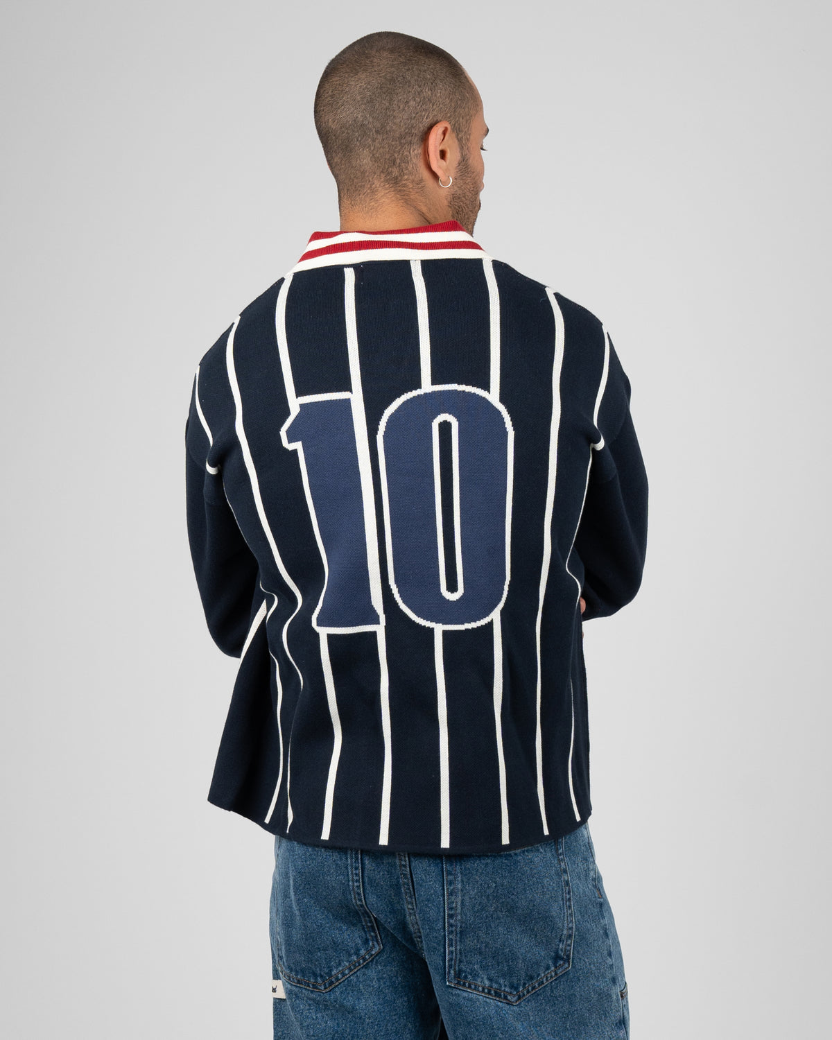 Prohibited: Field Numbers Knit Trikot - Navy