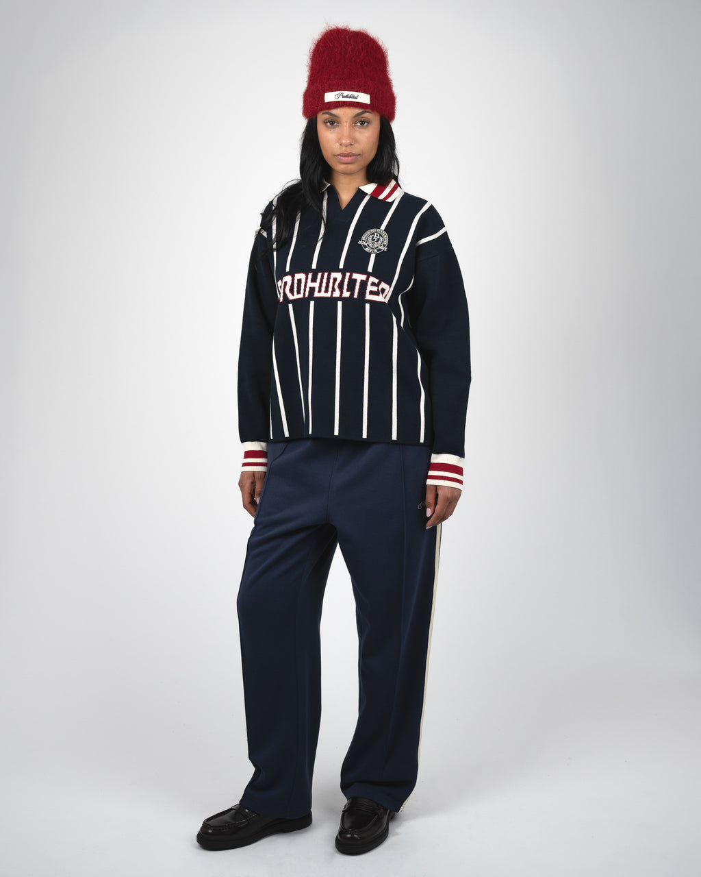 Prohibited: Field Numbers Knit Trikot - Navy