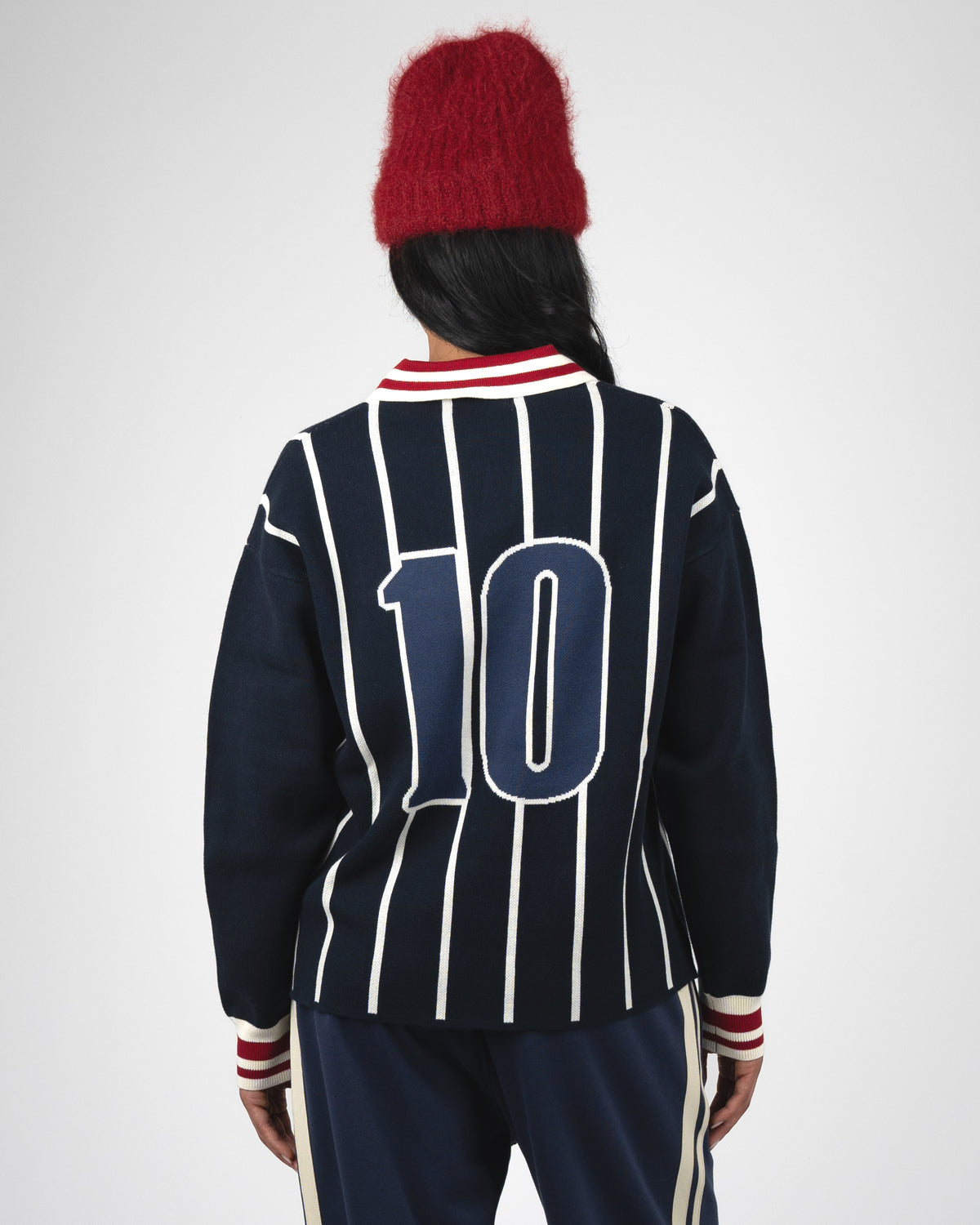 Prohibited: Field Numbers Knit Trikot - Navy