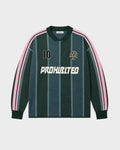 Prohibited: Striped Team Knit Trikot - Green