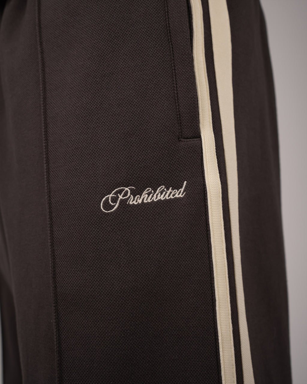 Prohibited: Basic Trackpants - Brown