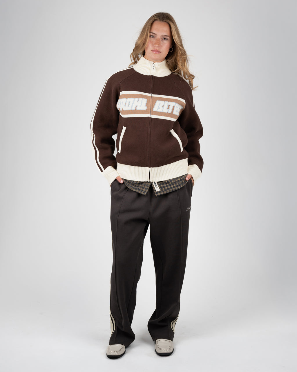 Prohibited: Basic Trackpants - Brown