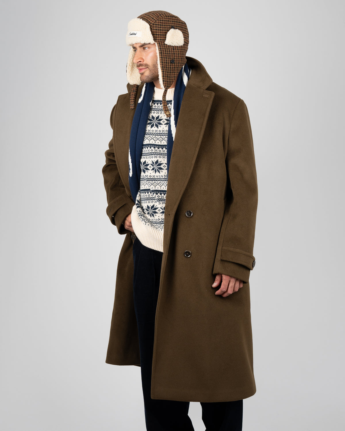 Prohibited: Lodge Coat - Dark Khaki