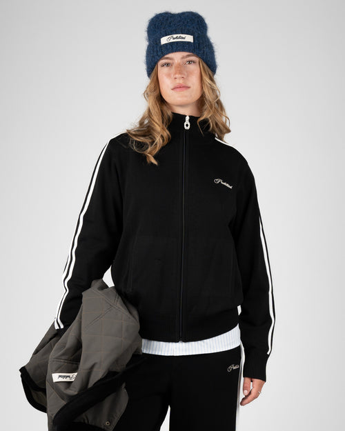Prohibited: Varsity Track Jacket - Black