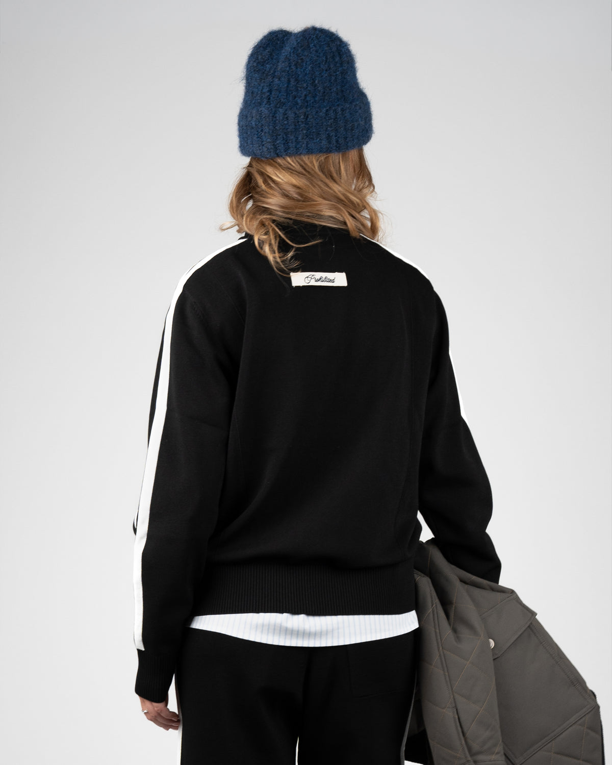 Prohibited: Varsity Track Jacket - Black