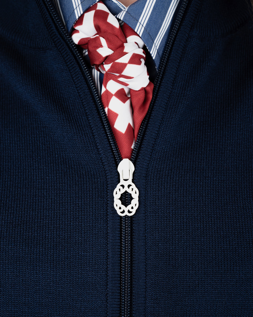 Prohibited: Varsity Track Jacket - Navy