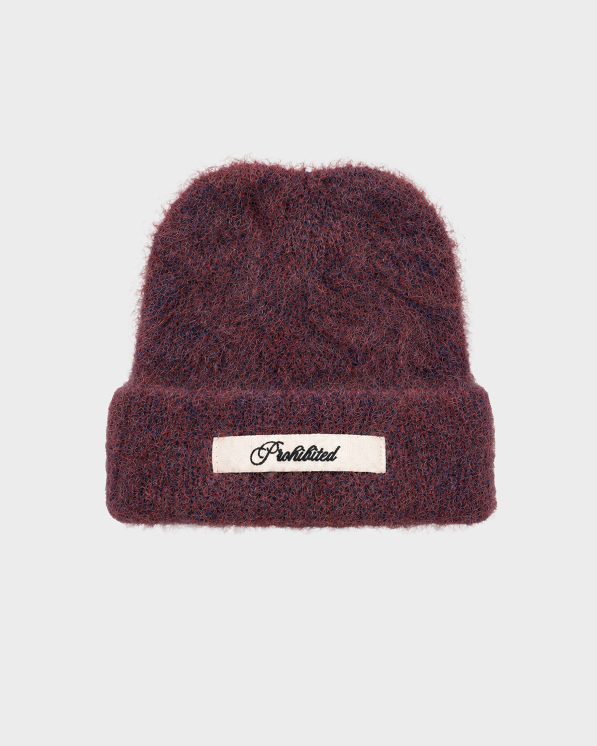 Prohibited: Season Knit Beanie - Red/Blue