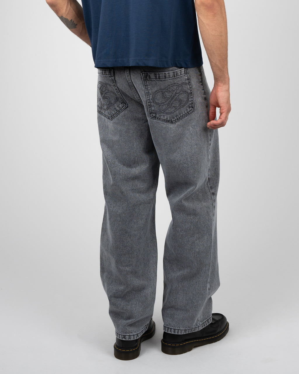 Prohibited: Milano Relaxed Denim - Washed Grey